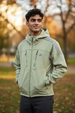 Mens Softshell Real Madrid Softshell Jacket Real Madrid Full Zip